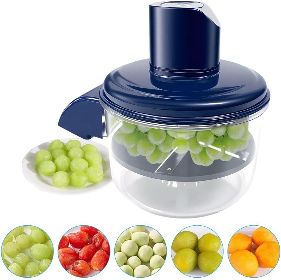 Peladora automática uvas y frutas eléctrica recargable