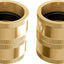 Conector manguera hembra 3/4pulg GHT resistente fugas set 2