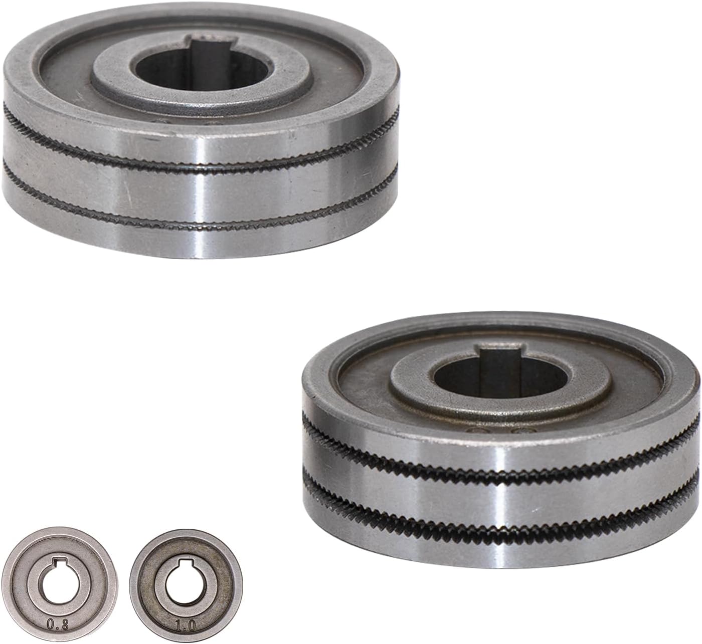 Rueda de alimentación para soldadura MIG 0.6-1.0mm con surco K
