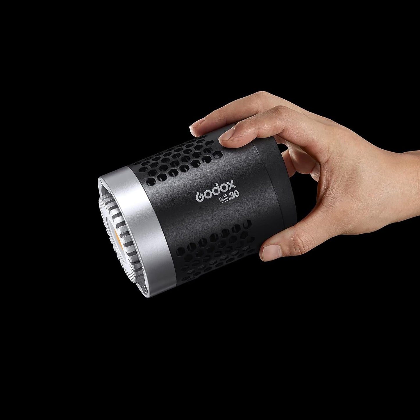 Luz LED portátil 5600K 12 efectos con 2 baterías