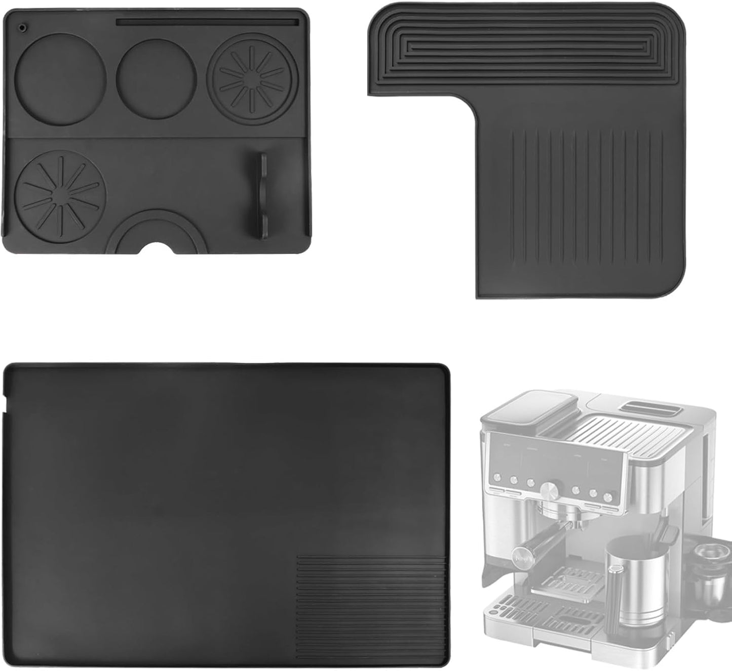 Alfombrilla silicona 3en1 comp para cafetera Ninja ES601