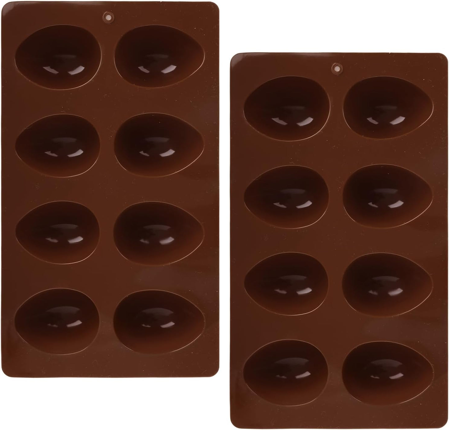 Moldes silicona huevo Pascua 8 cavidades para hornear decoración