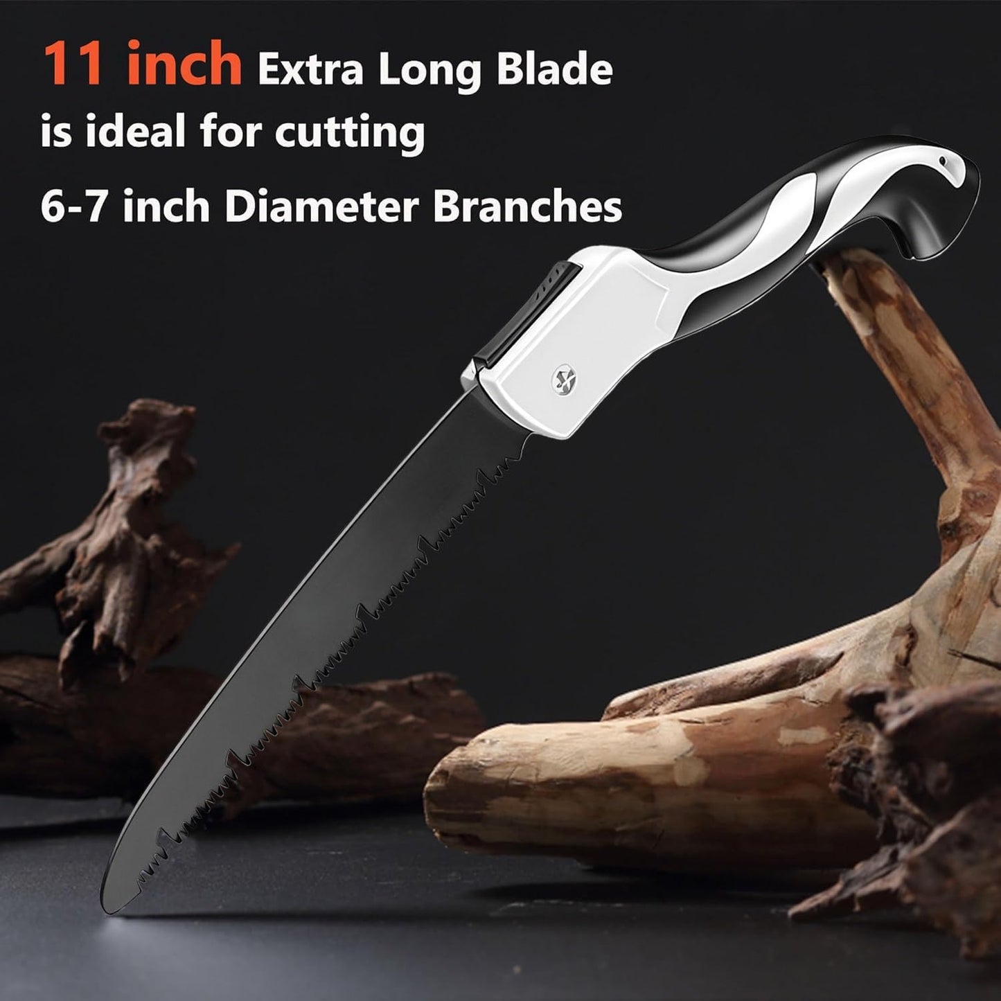 Juego sierras plegables 12pulg amoladora guante mango ergonómico