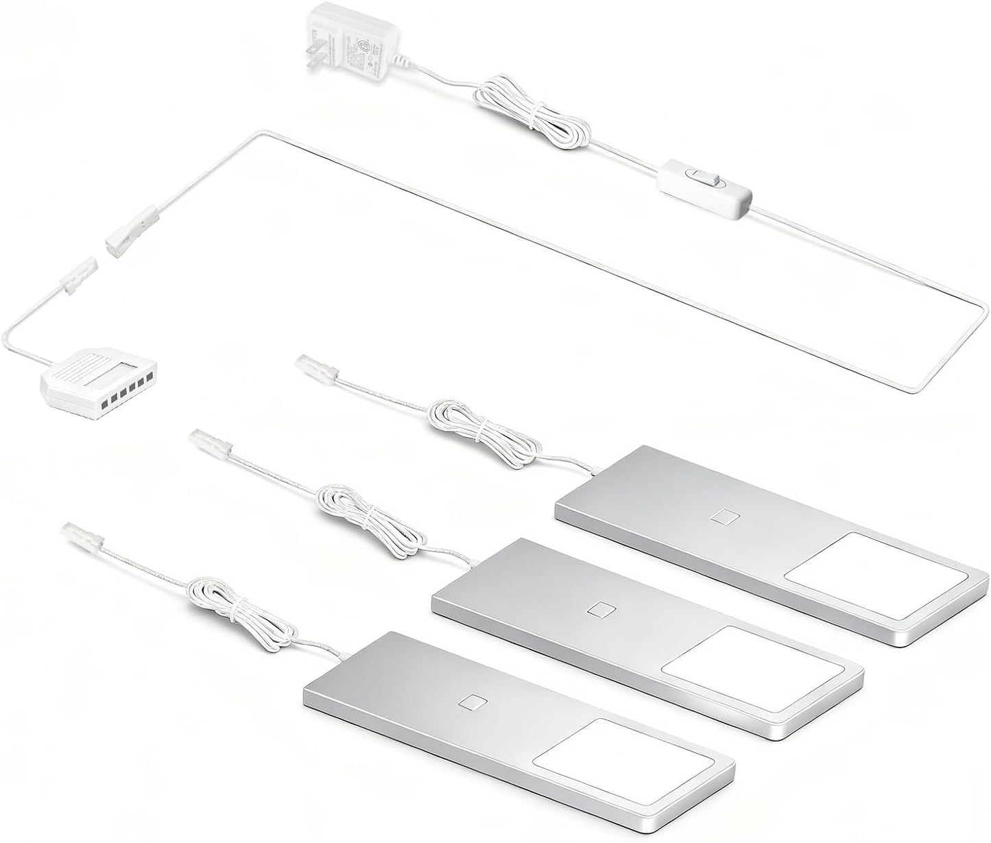 Luz LED para debajo de gabinete enchufable 15W 3000K-5000K