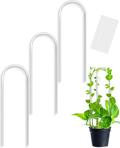 Enrejado acrílico U 16pulg para plantas trepadoras