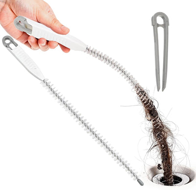 Cepillo tuberías flexible 24.8pulg para drenaje y fregadero