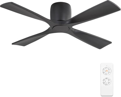 Ventilador techo 48pulg 4 aspas motor CC 6 vel
