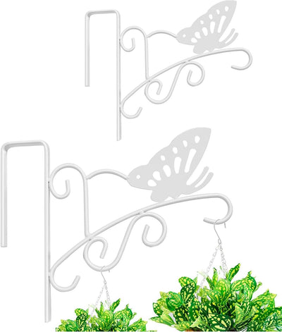 2 Ganchos para plantas colgar 10x13pulg soporte resistente
