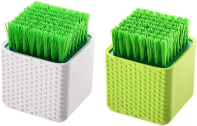 2 Pzas Cepillo Silicona Multiuso para Ropa Hogar