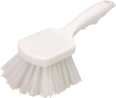 Cepillo fregar utilitario plástico cerdas nylon 8pulg blanco