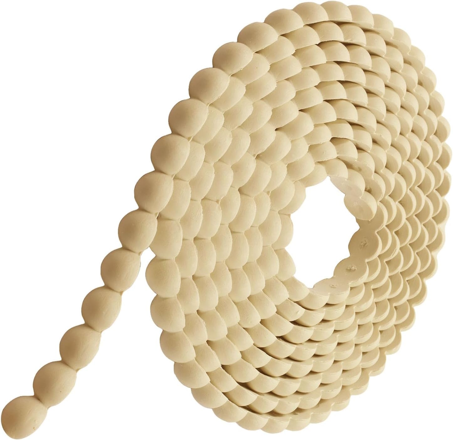 Moldura flexible para paredes 10ft color madera