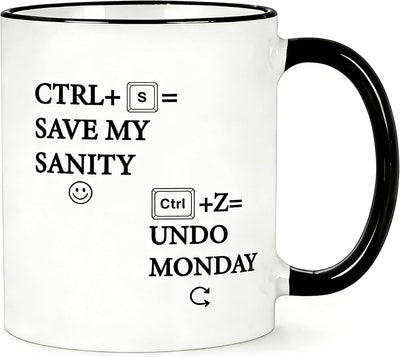Taza café regalo divertida para compañeros de trabajo
