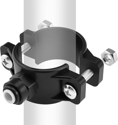 Válvula sillín drenaje rápida 3/8pulg adaptador plástico