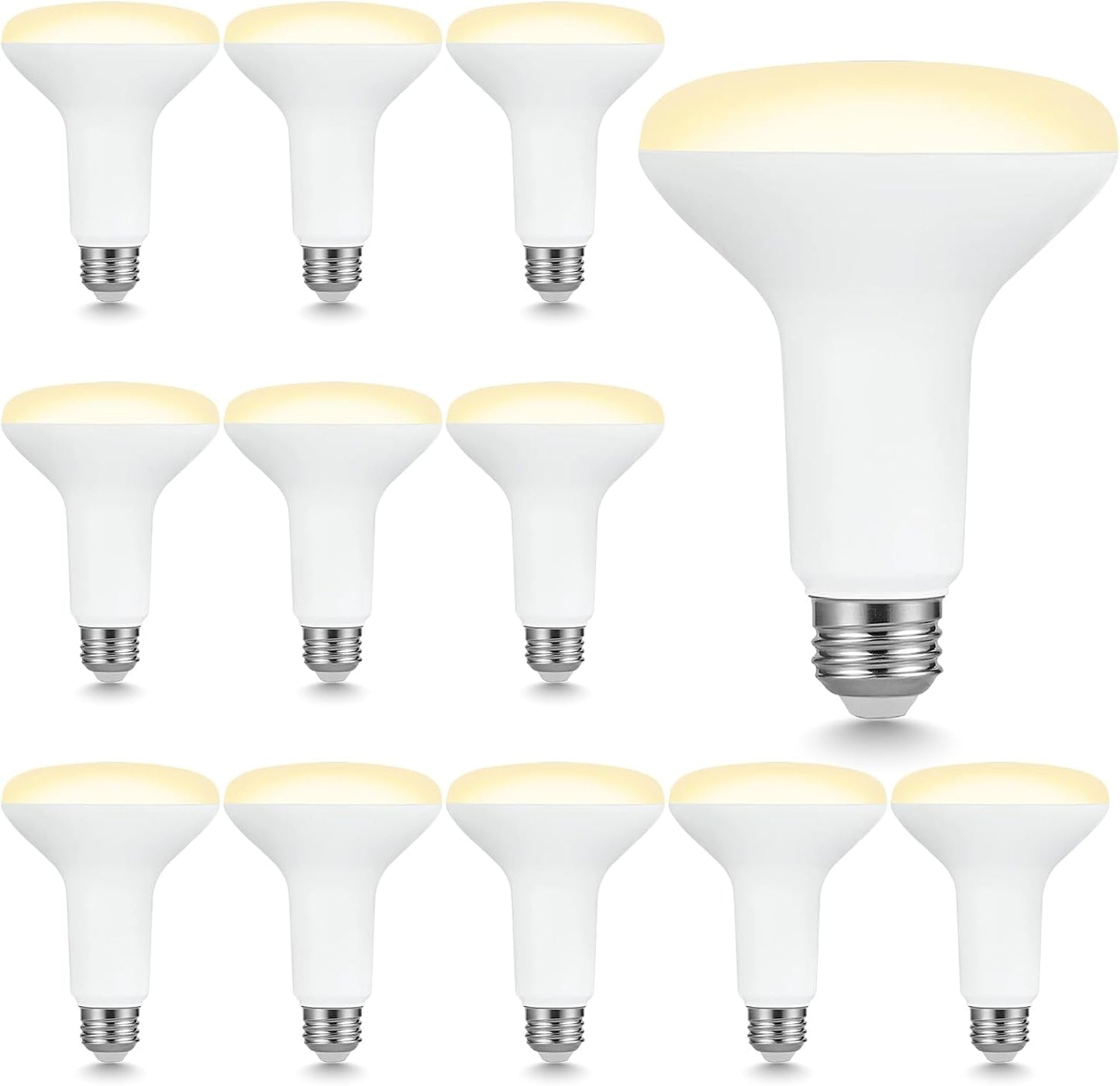 Bombilla LED BR30 7.5W blanco suave 2700K E26