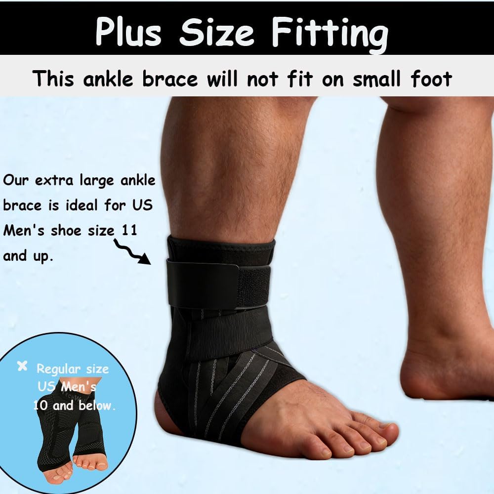 Bota esguince peroneal hombre talla XXL izq/derecha