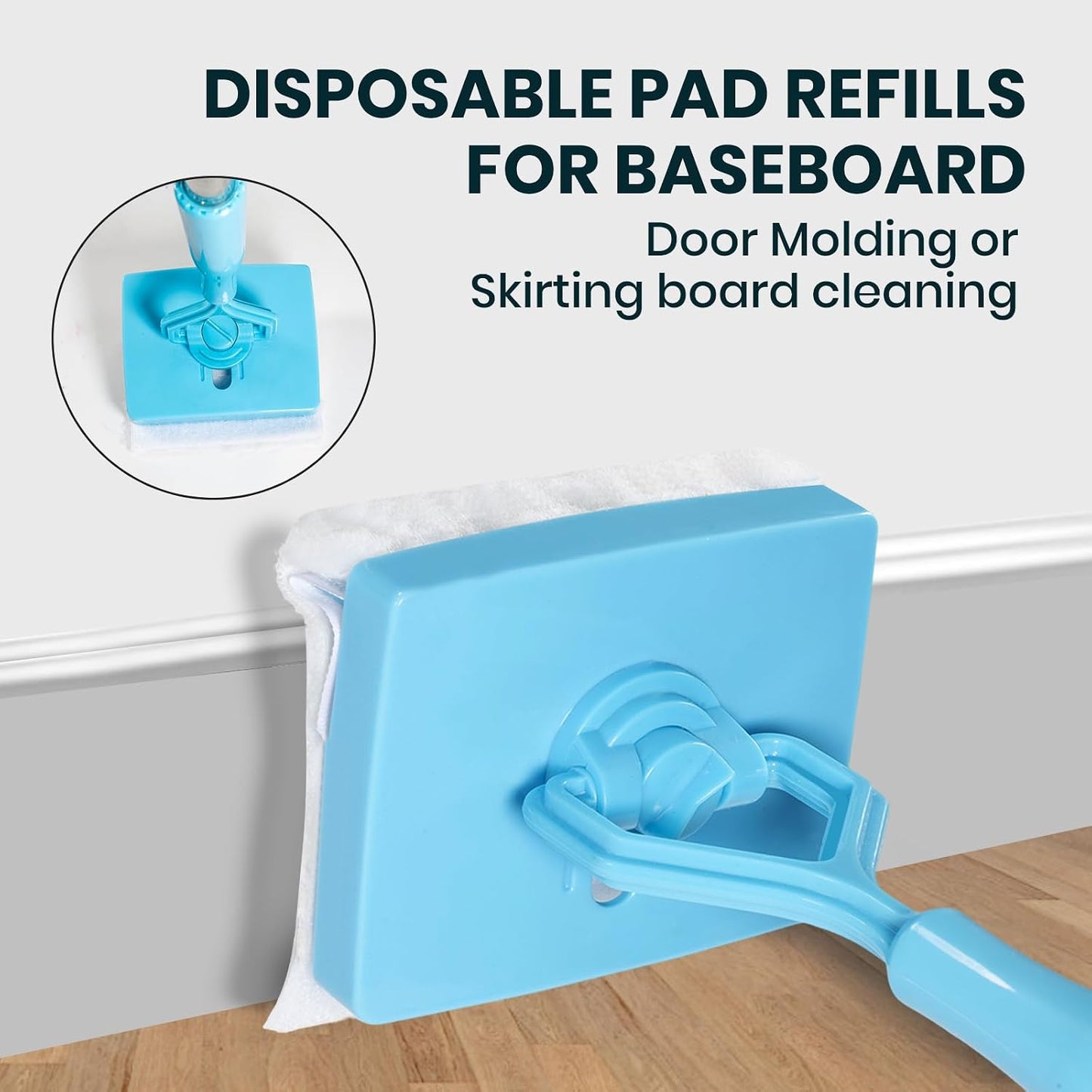 20 Almohadillas Reutilizables para Mopa Spone Microfibra