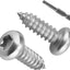 50 Tornillos Torx Acero Inox Redondos Autoatascantes