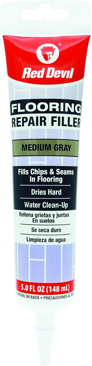 Relleno para reparar pisos 5oz gris medio
