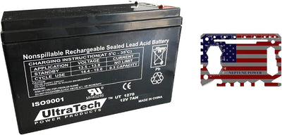 Multiherramienta 46en1 con batería 12V 7Ah plomo ácido