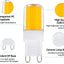 Bombilla LED G9 regulable luz blanca cálida 2700K 3W