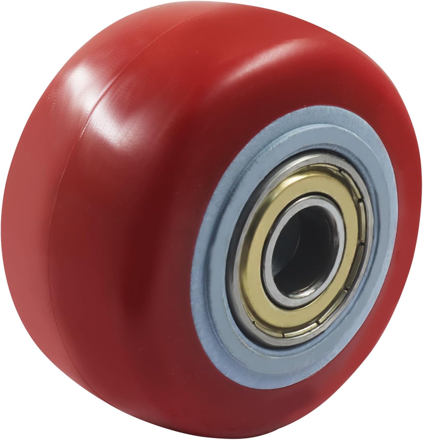 Ruedas de carro empuje 2.5pulg placa resistente poliuretano