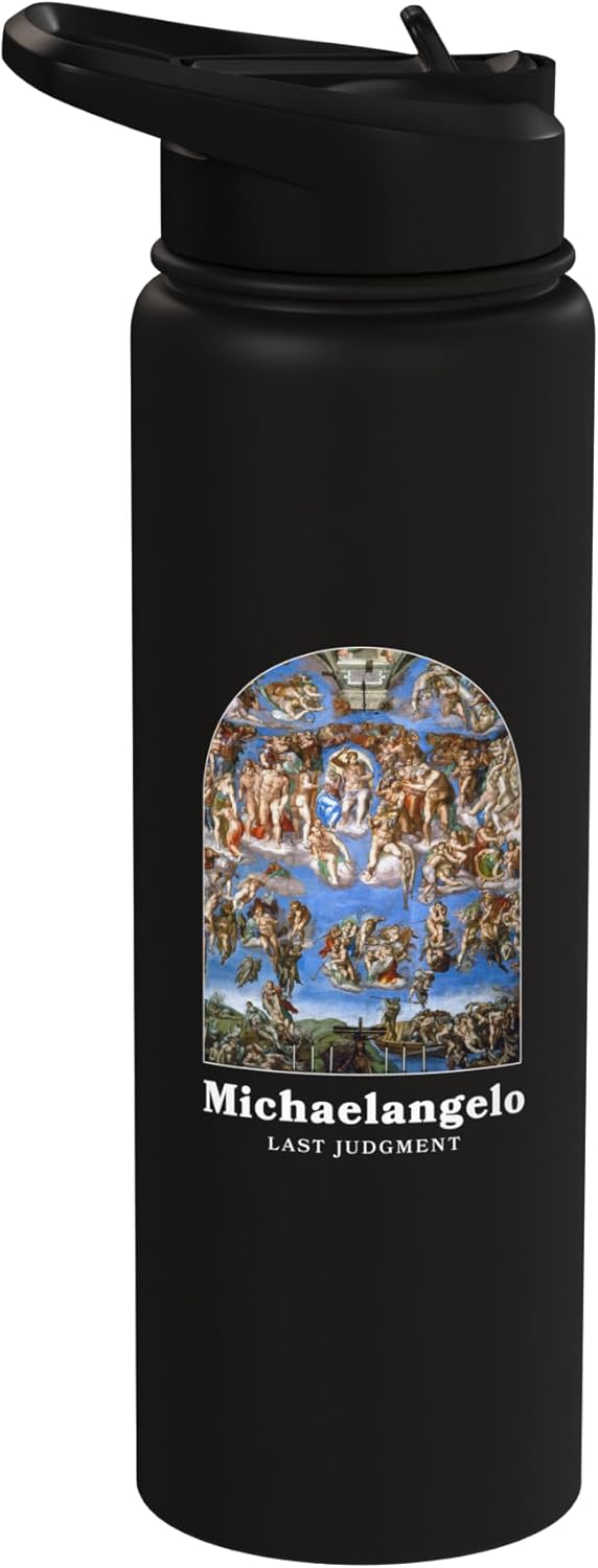 Botella térmica acero inox para amante del arte