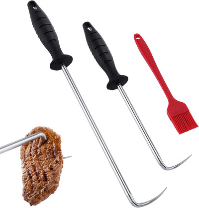 Aleta alimentos acero inox 16 y 12 pulg set 2