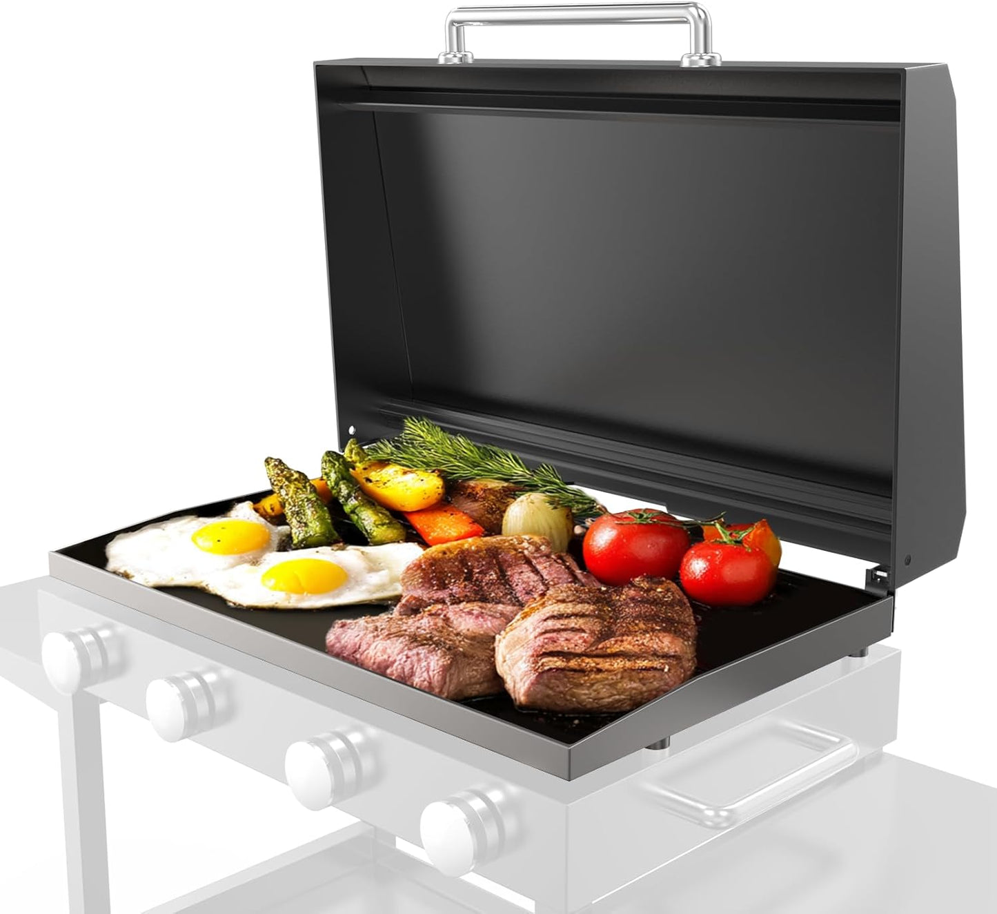 Tapa bisagras para plancha Blackstone 36pulg rígida