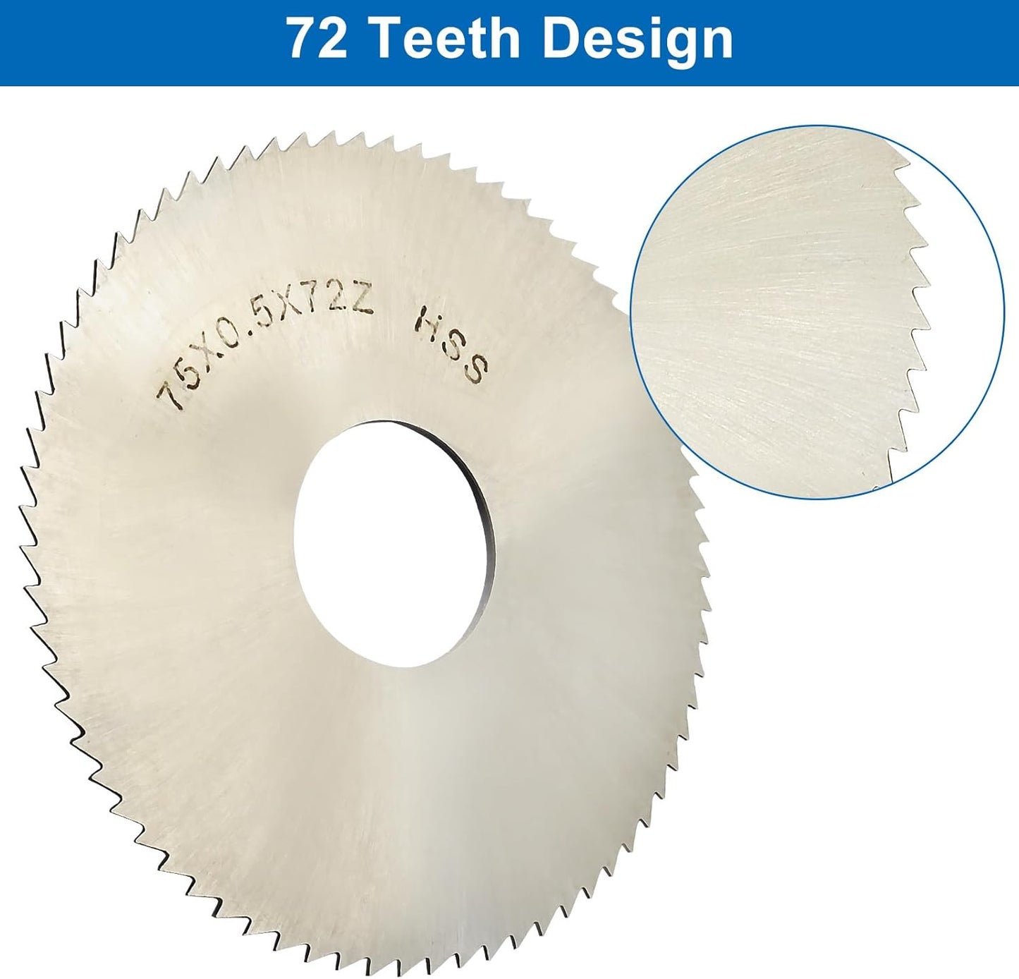 Herramienta corte sierra 72 dientes 3pulg 0.020pulg