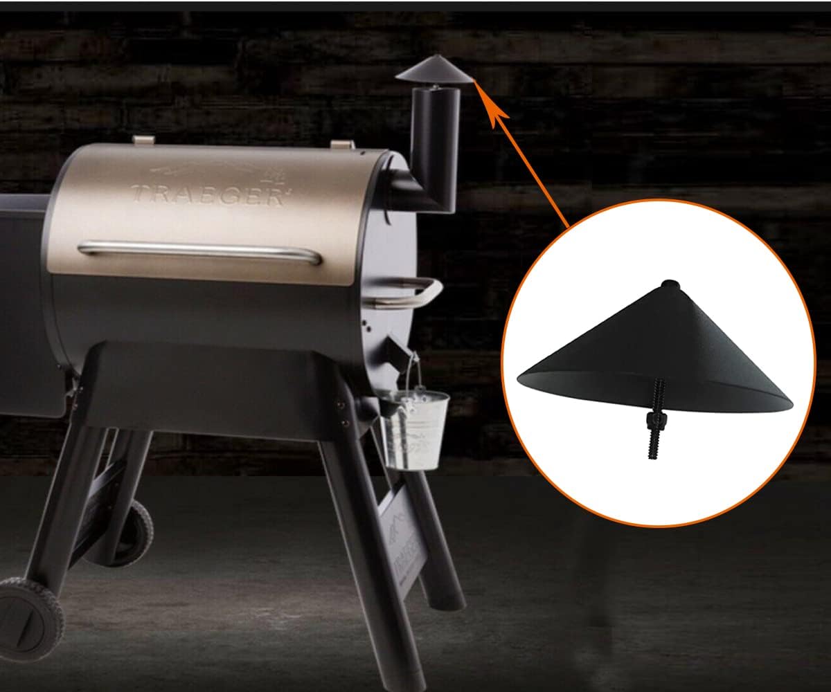 Tapa repuesto chimenea parrilla pellets comp Pit Boss Traeger