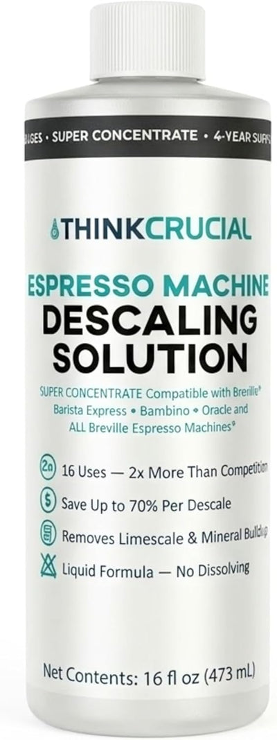 Descalcificador para máquinas Breville Espresso Think Crucial con fórmula líquida