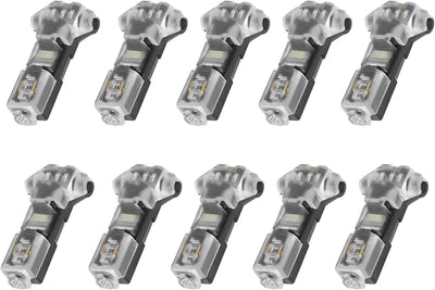 Conectores T para cable 16-20 AWG sin pelar pack 10