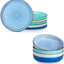 Platos cena 10.5 pulg set 4 con tazones 46oz