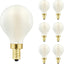 Bombilla LED E12 4W 400lm 3000K suave paquete 6