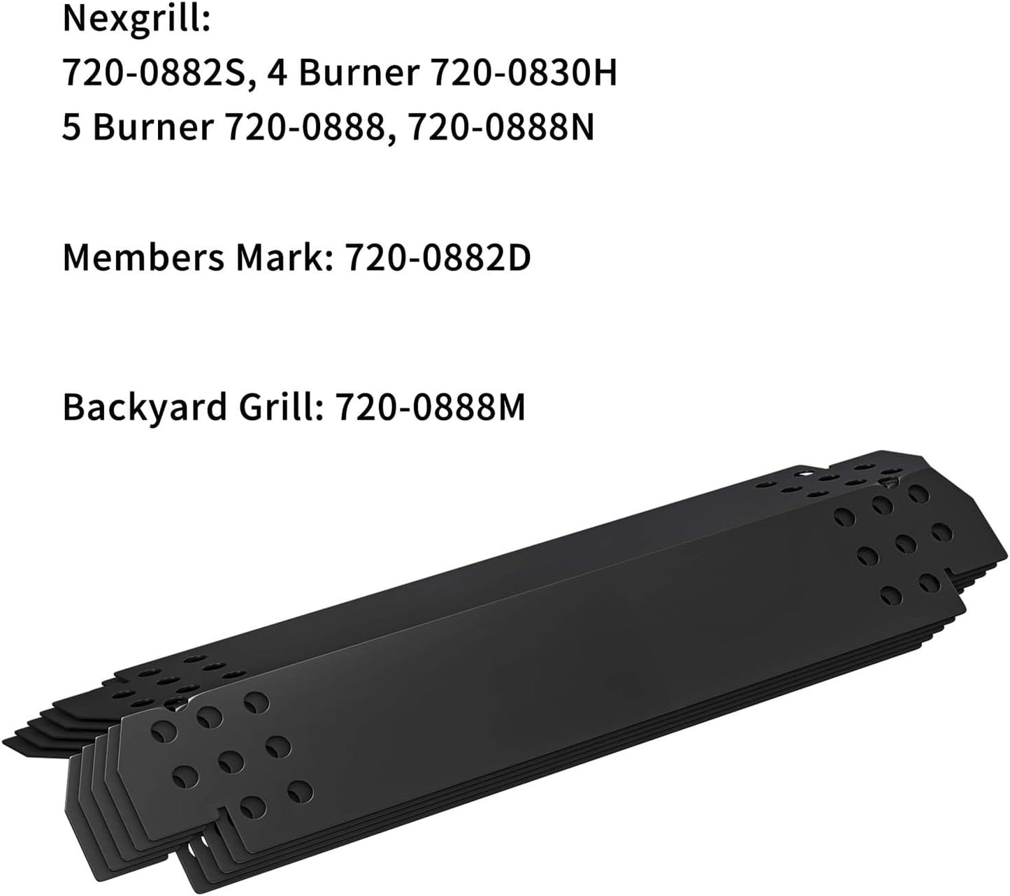 Repuesto placas calor Nexgrill 720-0830H