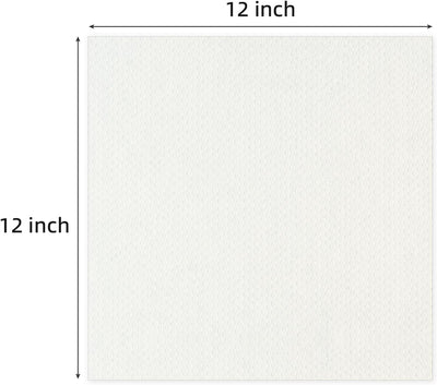 25 Tableros Respaldo 12x12pulg Blanco Sin Ácidos