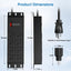 Tira alimentación 2500W 8 salidas 6ft adaptador