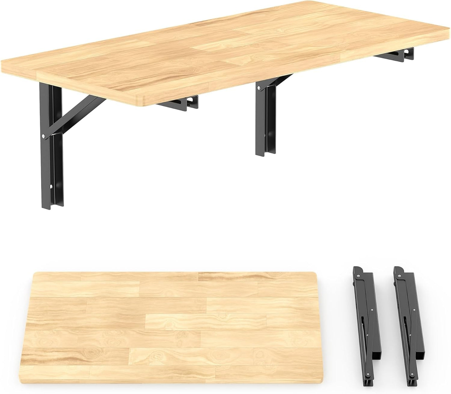 Mesita plegable pared taller 150lbs 31.5x15.75in