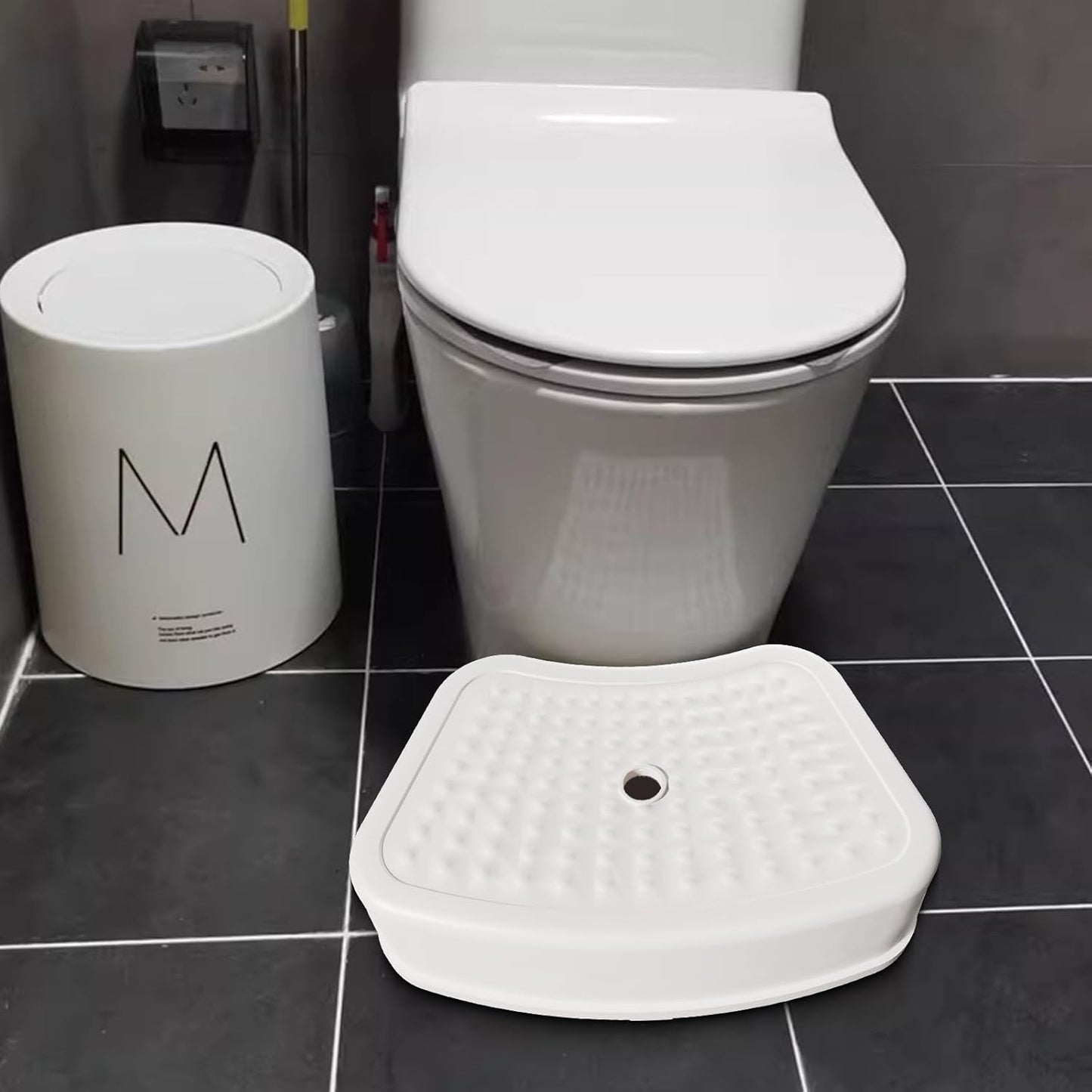 Taburete inodoro adultos y niños para baño