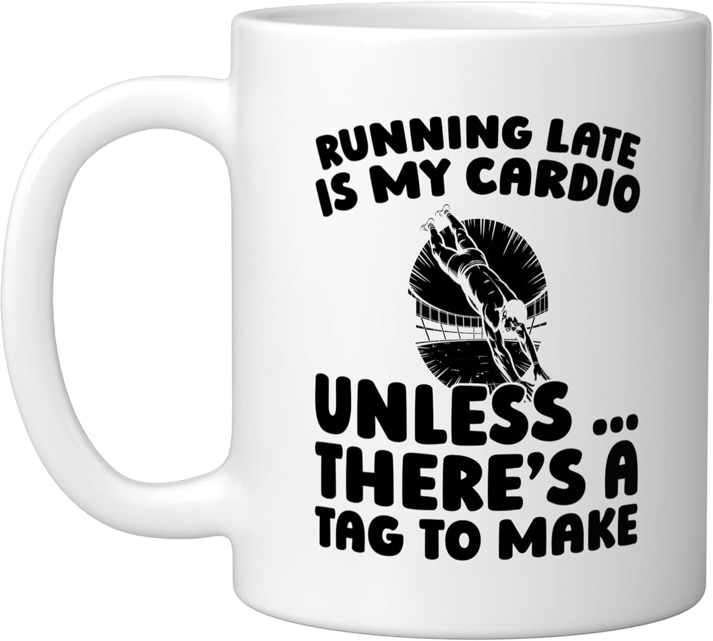Taza Cerámica Juego Kabaddi Blanco