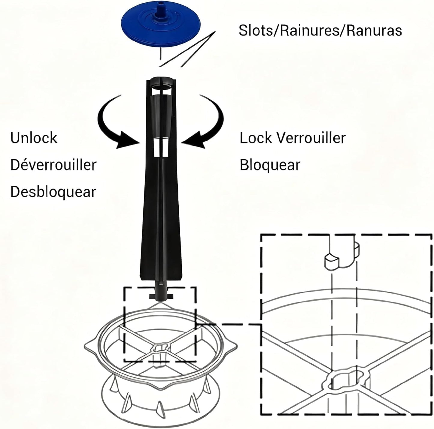 Kit reparación válvula inodoro comp Kohler AquaPiston