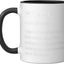 Taza cerámica Morris Name negra/blanca