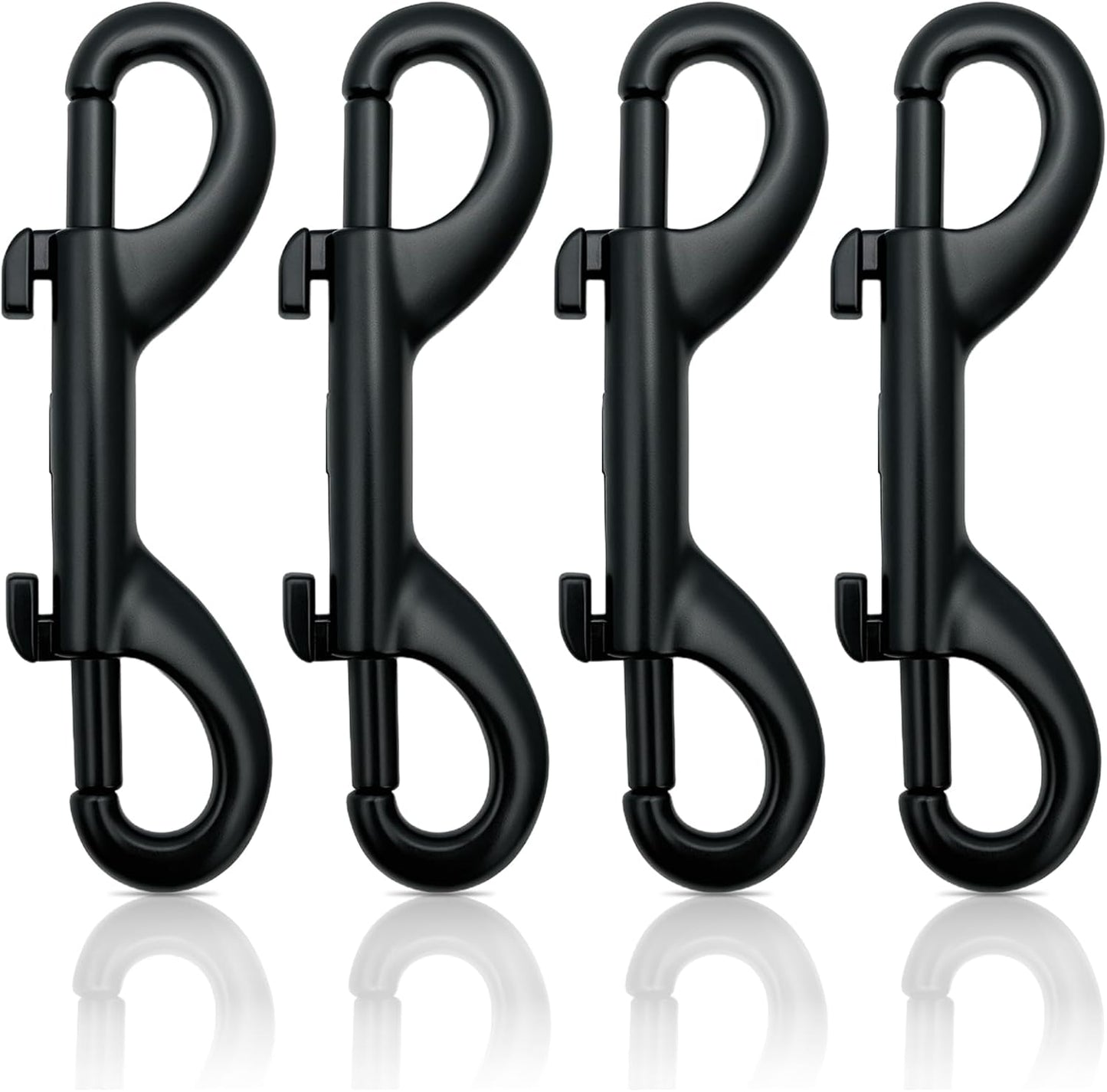 Set 4 Ganchos Doble Extremo Metal Resistente 3.43pulg