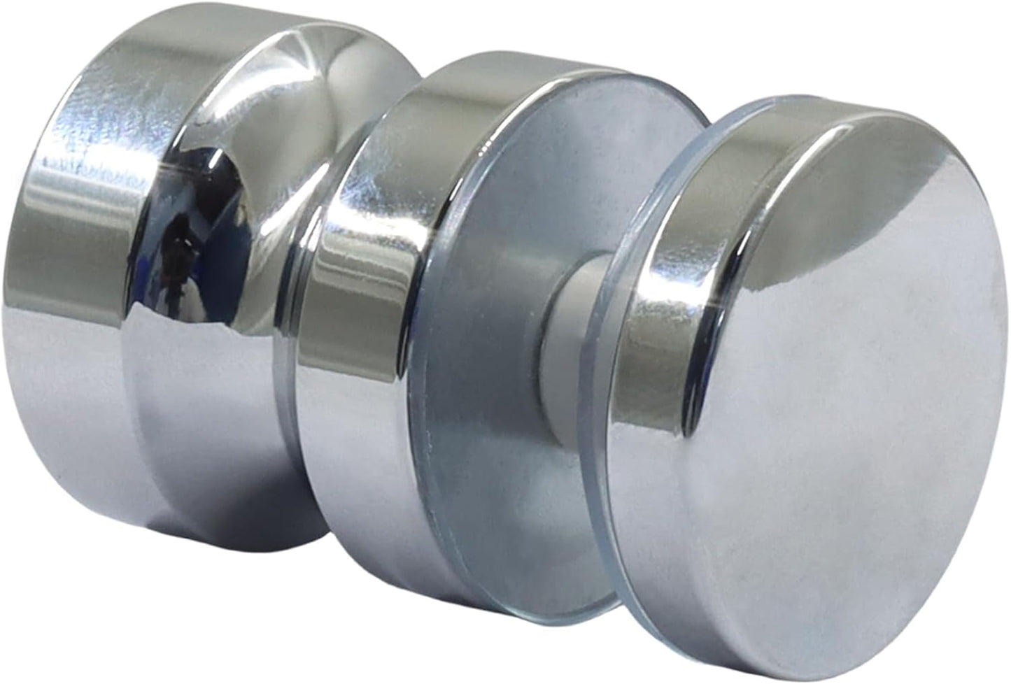 Manija puerta ducha acero inox perilla cromada