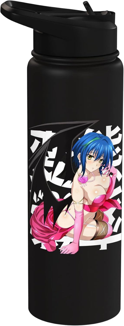 Botella agua acero inox aislada anime waifu