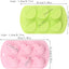 Moldes silicona 6 cavidades para caramelos dulces decoración set 2