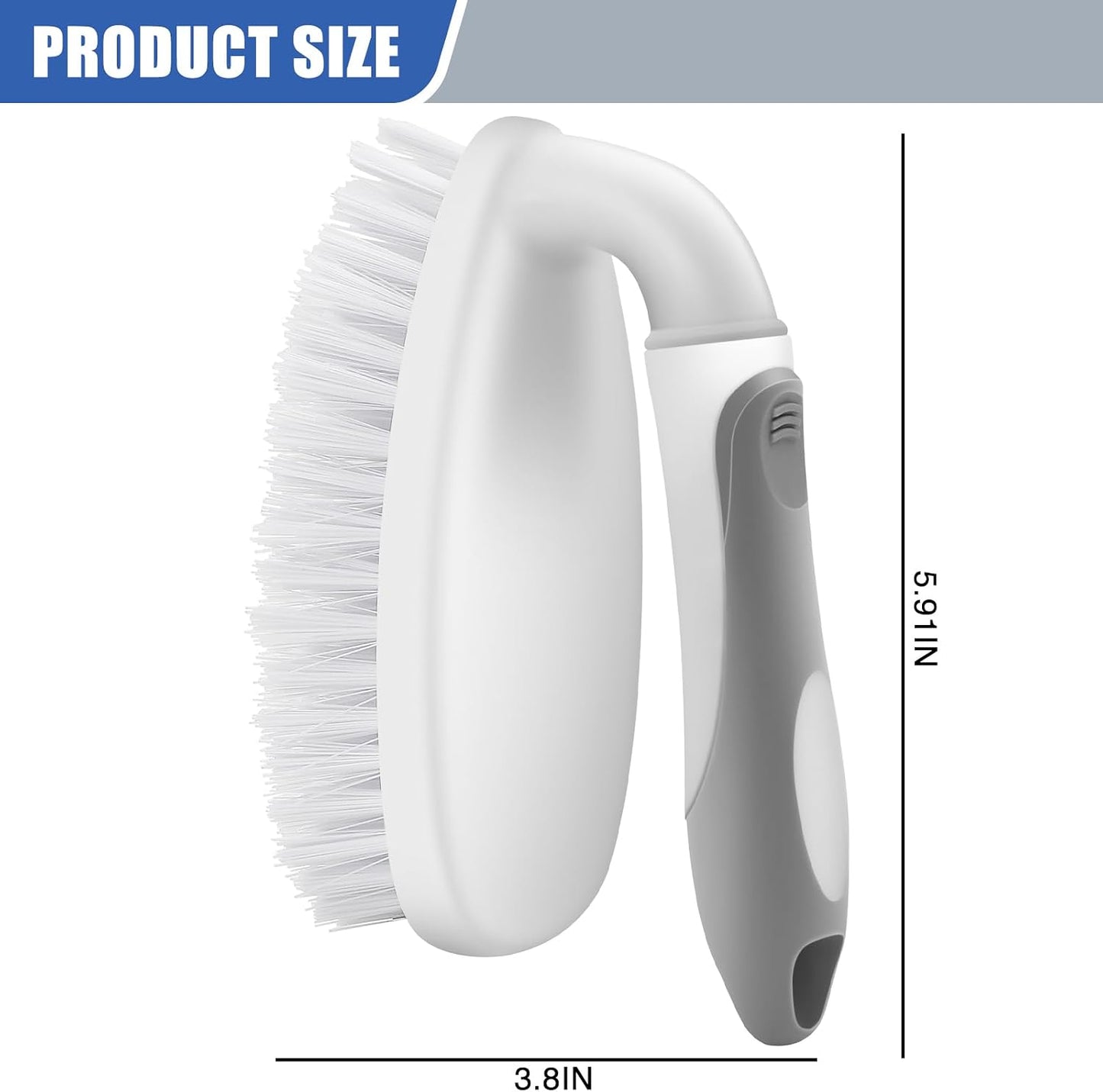 Cepillo limpieza resistente para bañera ducha cocina