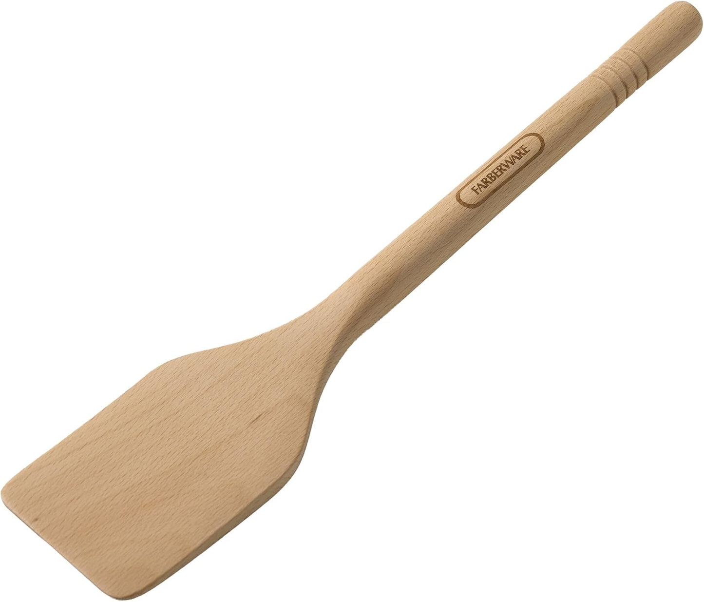Espátula giratoria de madera Farberware para cocina antiadherente