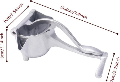 Exprimidor manual de limón con agarre ergonómico para frutas