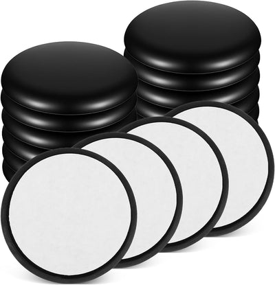 16 Deslizadores Muebles Alfombra 2pulg Autoadhesivos Negro